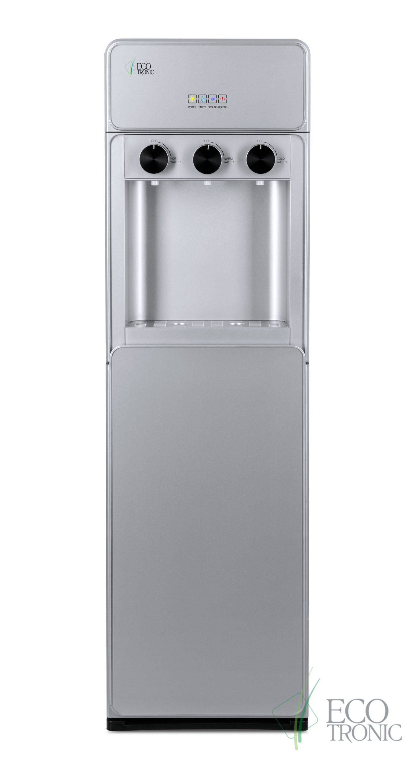 Кулер Ecotronic K42-LX full silver с нижней загрузкой